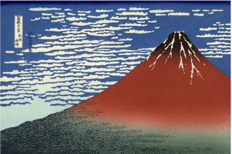 Katsushika Hokusai, Fine Wind, Clear Morning